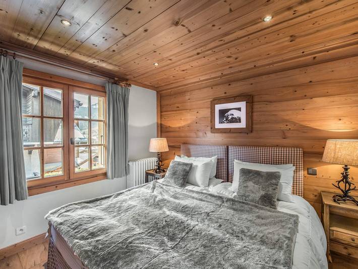 Chalet pour 8 personnes, avec balcon à Megève - 3