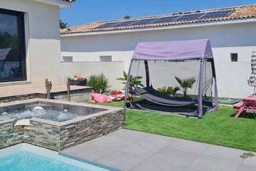 Gîte pour 6 personnes, avec jardin à Murviel-lès-Montpellier