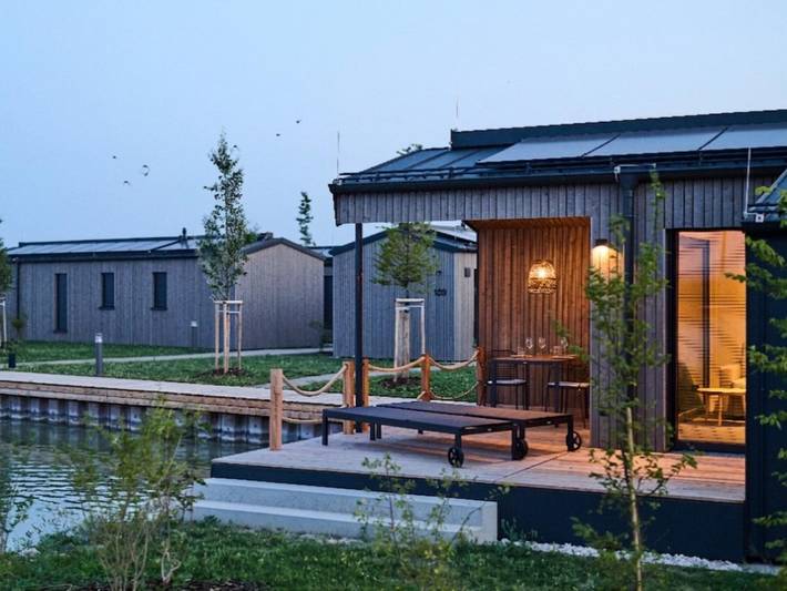 Ferienhaus für 6 Personen, mit Terrasse und Sauna