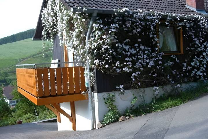 Ferienhaus für 4 Personen, mit Balkon und Garten sowie Ausblick in Schuttertal