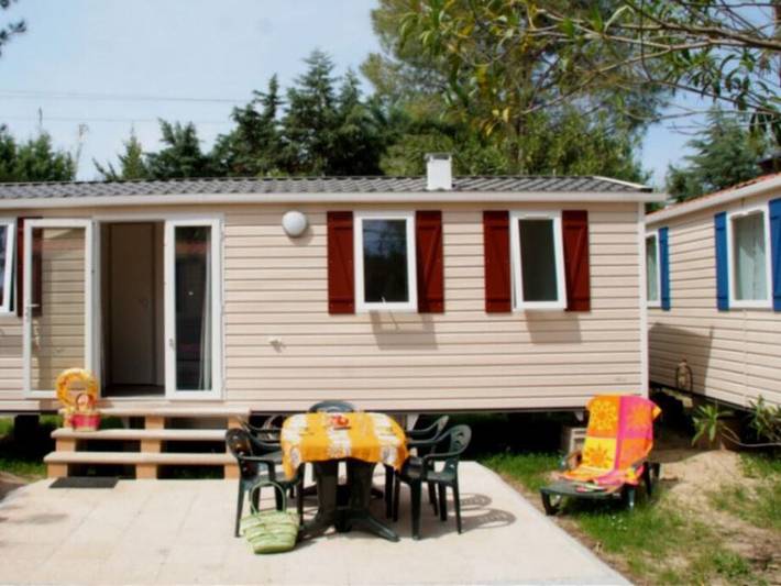 Mobil home pour 4 personnes, avec Bassin pour enfant et Sauna à Fayence - 2