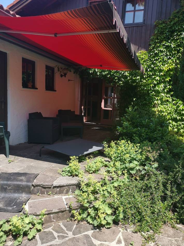 Ferienwohnung für 2 Personen, mit Terrasse und Garten, kinderfreundlich in Romantische Straße - 4