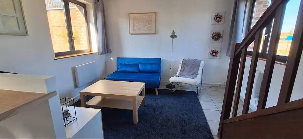 Location de vacances pour 2 personnes, avec Terrasse et Jardin dans Nivelle