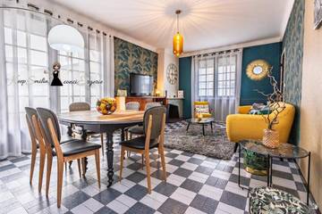 Gîte pour 8 personnes, avec jardin à Pontacq