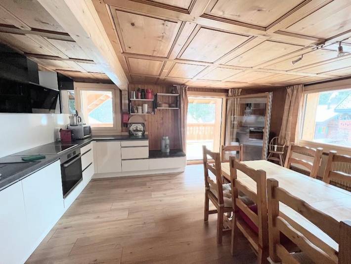 Gîte pour 8 personnes, avec terrasse, animaux acceptés dans Morgins - 4