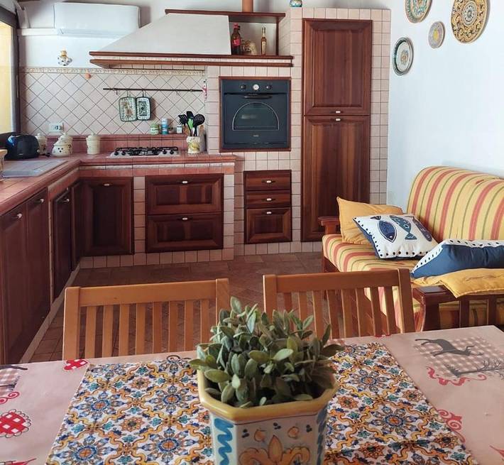 Casa vacanza per 5 persone, con Balcone e Terrazza nonché Panorama a Mazzeo
