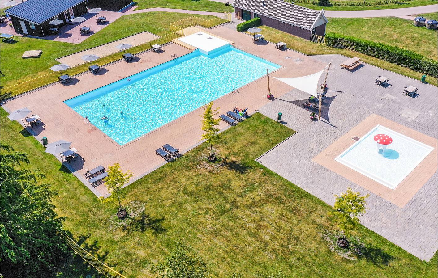 Ferienhaus für 6 Personen mit Ausblick in Regio Zwolle