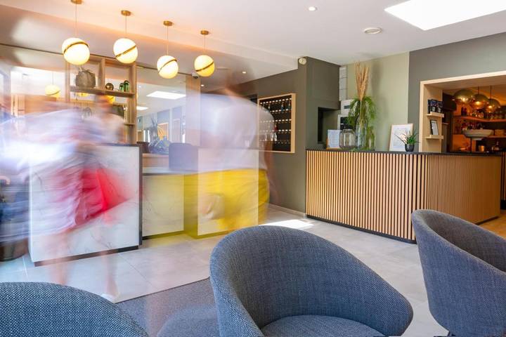 Hôtel pour 2 personnes, avec sauna et jardin ainsi que jacuzzi et piscine à Escalles - 2