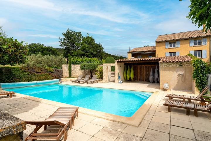 Maison de vacances pour 4 personnes, avec Balcon ainsi que Jacuzzi et Jardin