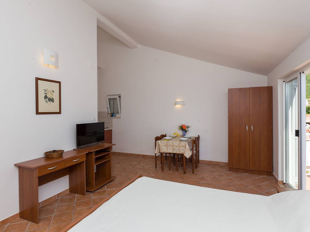 Ganze Wohnung, Villa Dubravka - Premium One Bedroom Apartment with Balcony and Sea View (Apartman 5) in Plat, Dubrovnik-Neretva