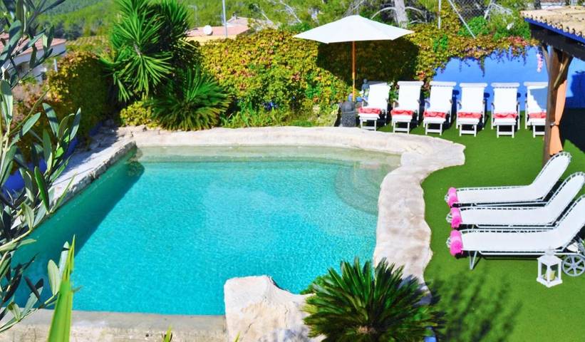 Casa rural para 22 personas, con vistas además de jardín y piscina en San Pedro de Ribas - 2