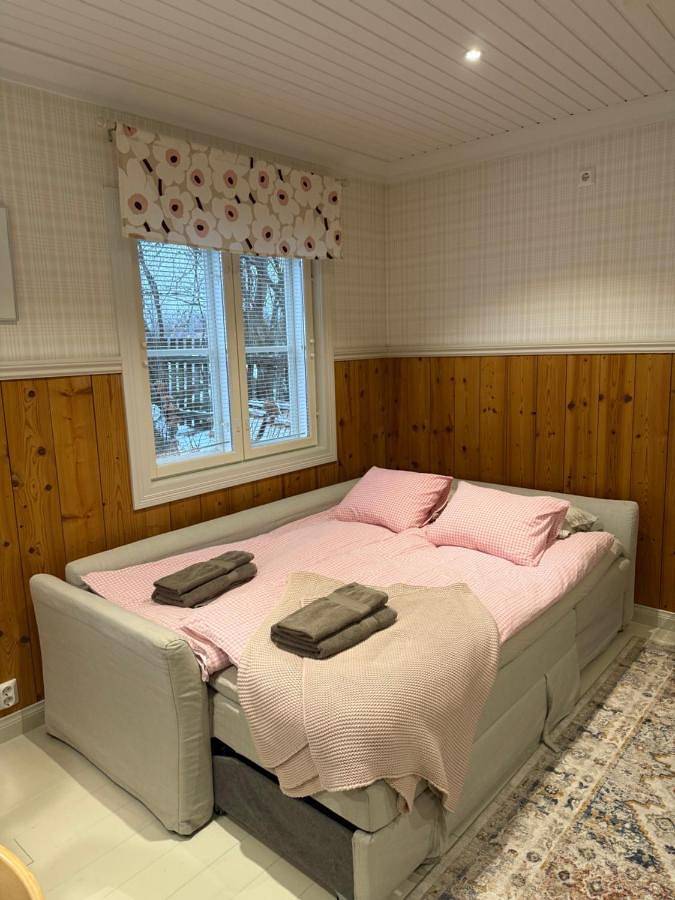 Ferienwohnung für 4 Personen, mit Terrasse und Garten sowie Sauna in Rauma