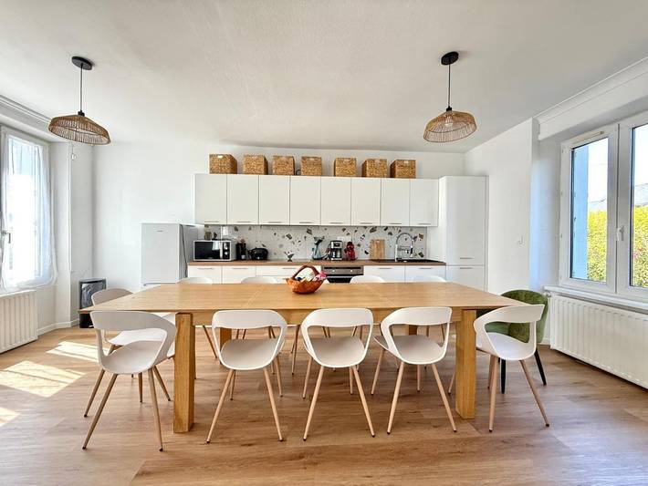 Ferienhaus für 14 Personen, mit Terrasse und Garten sowie Ausblick