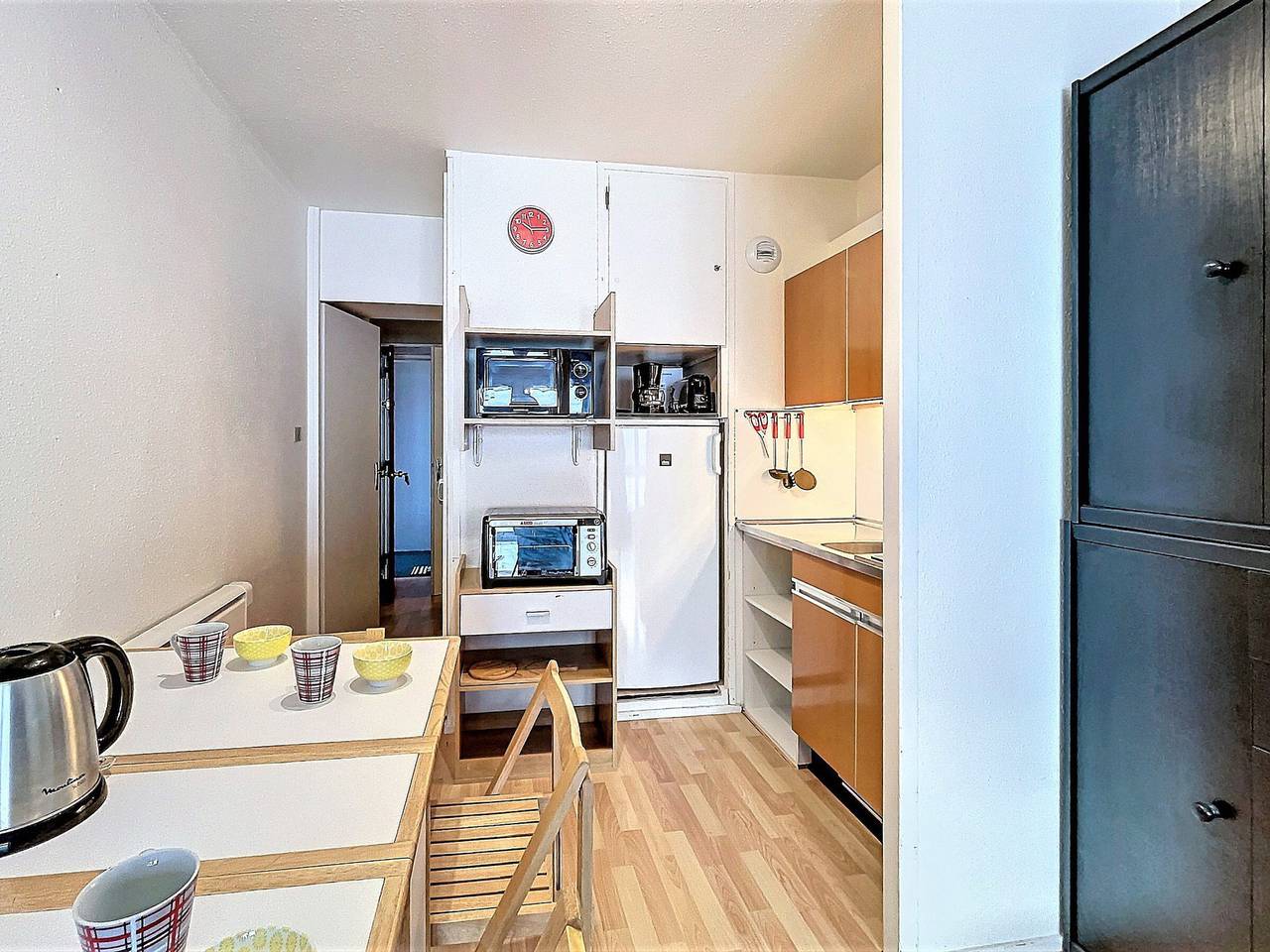 Studio entier, Studio lumineux au centre avec balcon in Le Corbier, Villarembert