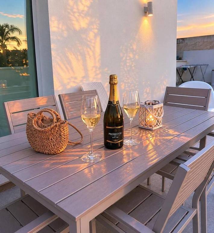 Villa per 6 persone, con Balcone e Terrazza nonché Giardino e Panorama a Marina di Ragusa