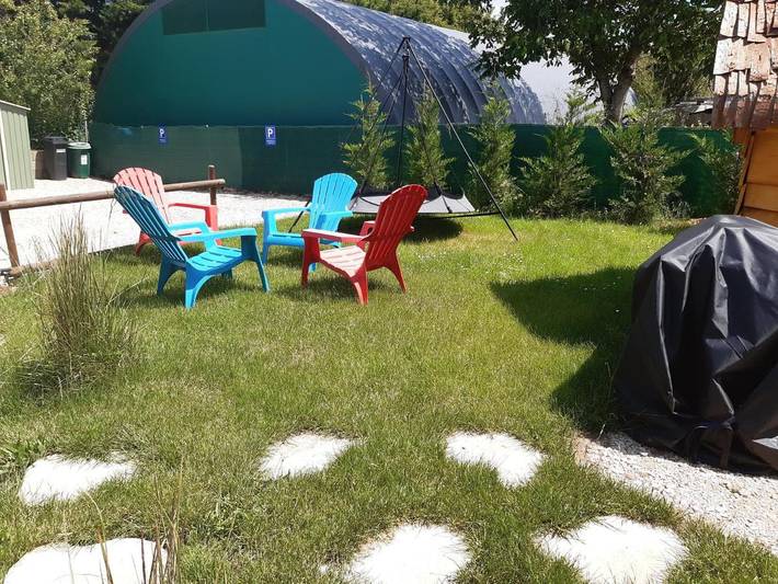 Camping pour 4 personnes, avec vue et jardin dans Saône-et-Loire - 4