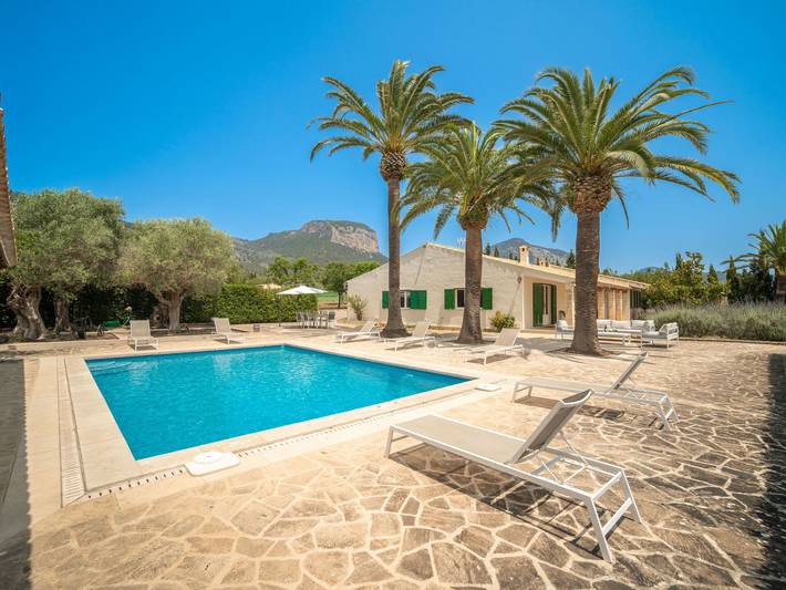 Finca für 10 Personen, mit Balkon und Garten in Alaró