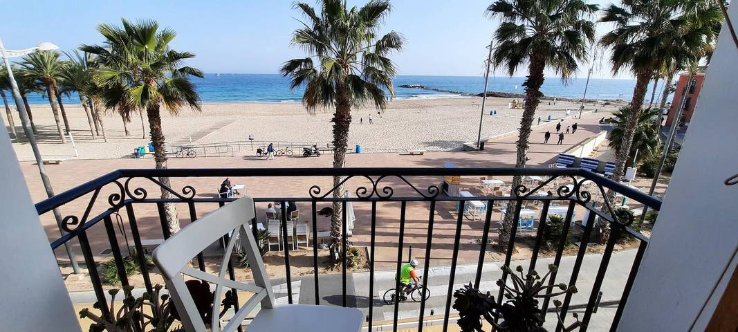 Vakantieappartement voor 5 personen, met Uitzicht op zee en Balkon in Villajoyosa