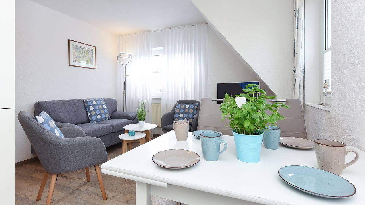 Ganze Ferienwohnung, Ferienwohnung für 2 Personen (48 m²) in Esens in Bensersiel, Esens