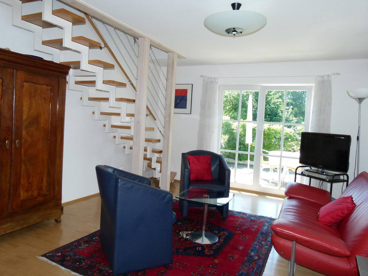 Ganze Wohnung, Ferienwohnung 'Ferienwohnung B2, 60qm' mit Seeblick und Wlan in Meersburg, Obersee (Bodensee)