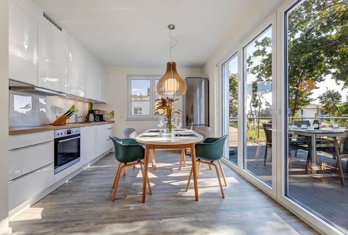 Ferienwohnung für 6 Personen, mit Balkon und Sauna auf Usedom