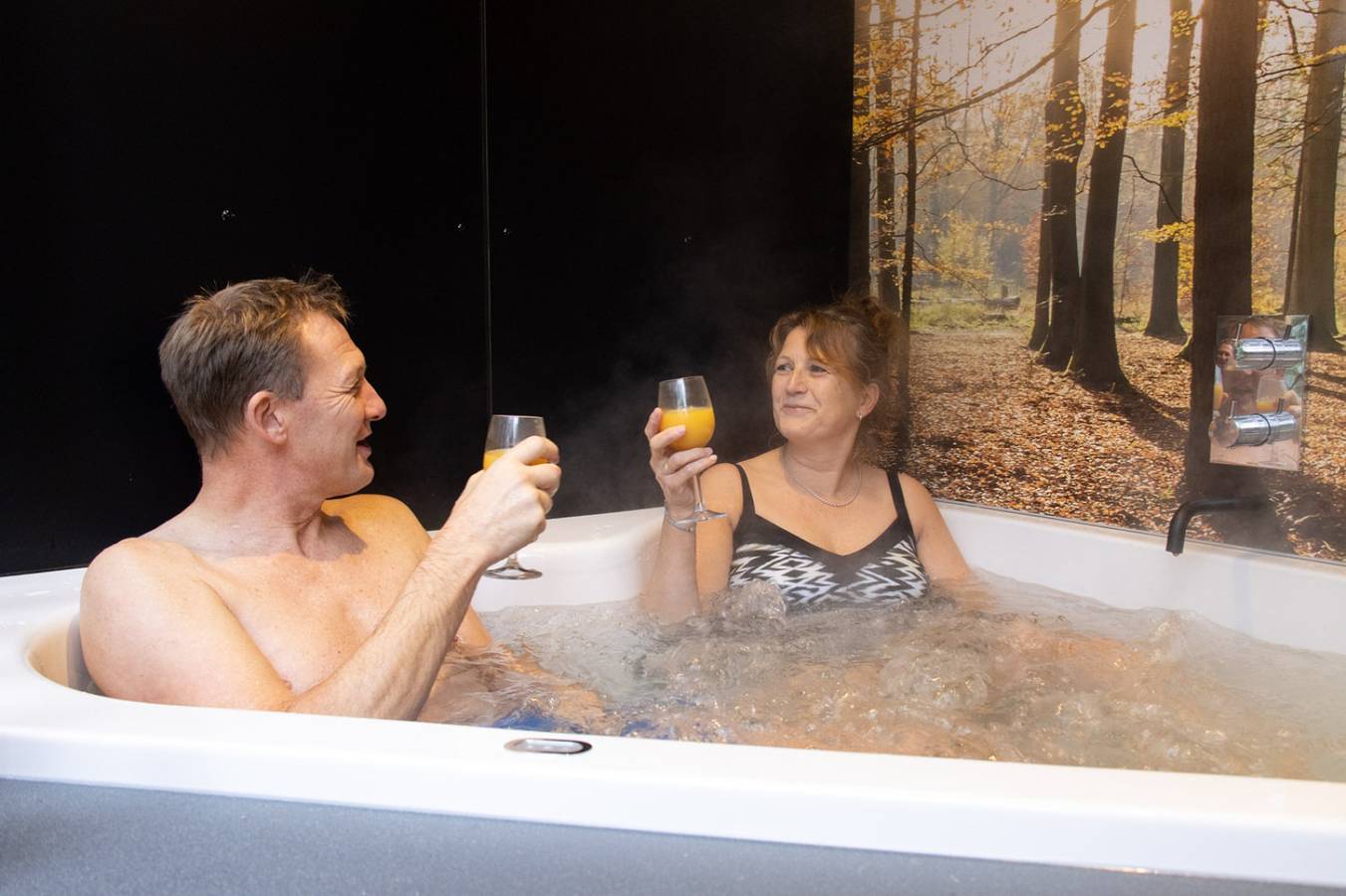 Geräumiger Bungalow für 6 Personen mit Wellness im kinderfreundlichen Park in Drenthe in Drenthe