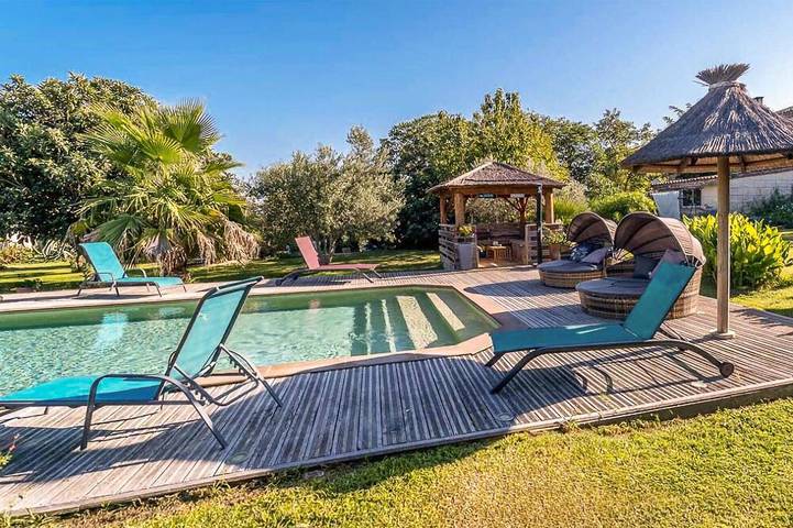 Appartement de vacances pour 6 personnes, avec Piscine