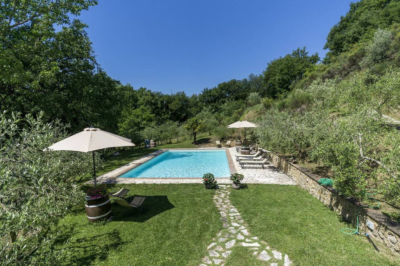 Ganze Wohnung, Helles Apartment in Montepulciano mit Gemeinschaftspool - 45 m² in Montepulciano, Chianti
