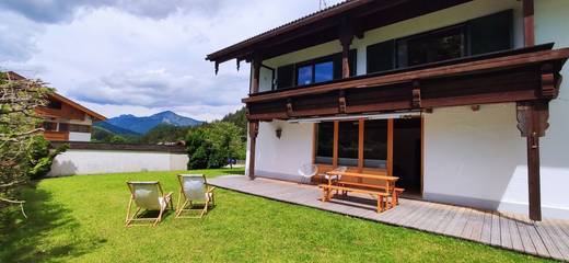 Ferienwohnung für 4 Personen, mit Terrasse in Unterwössen