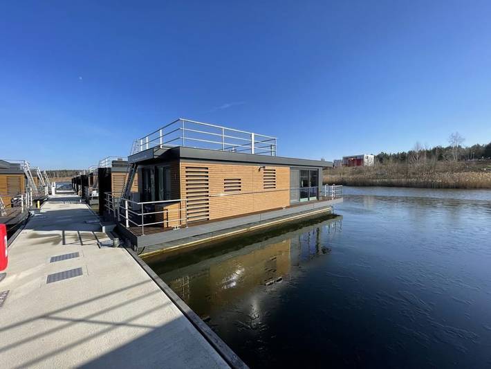 Ferienhaus für 5 Personen, mit Ausblick und Seeblick sowie Terrasse in Sachsen