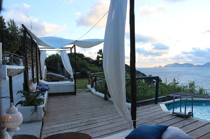 Ferienwohnung für 5 Personen, mit Pool und Terrasse sowie Garten, mit Haustier - 1