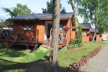 Camping für 4 Personen, mit Terrasse und Garten sowie Ausblick in Pommern