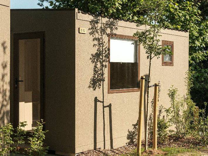 Mobile home for 2 people, with pool and terrace, with pets in San Sebastian