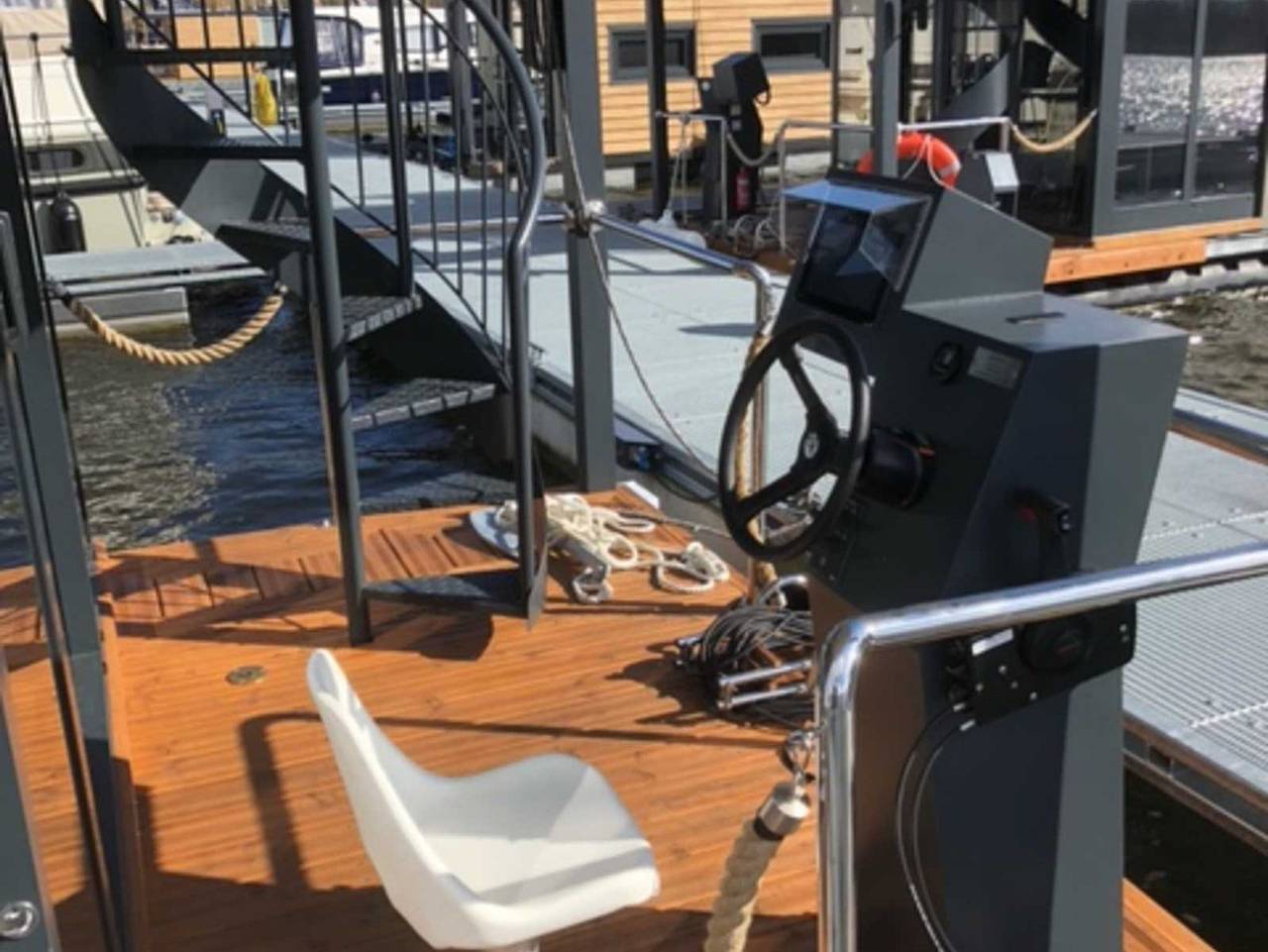 Ganze Ferienwohnung, Hausboot meinferienboot Krimnicksee - Hausboot meinferienboot Paris in Krüpelsee, Königs Wusterhausen