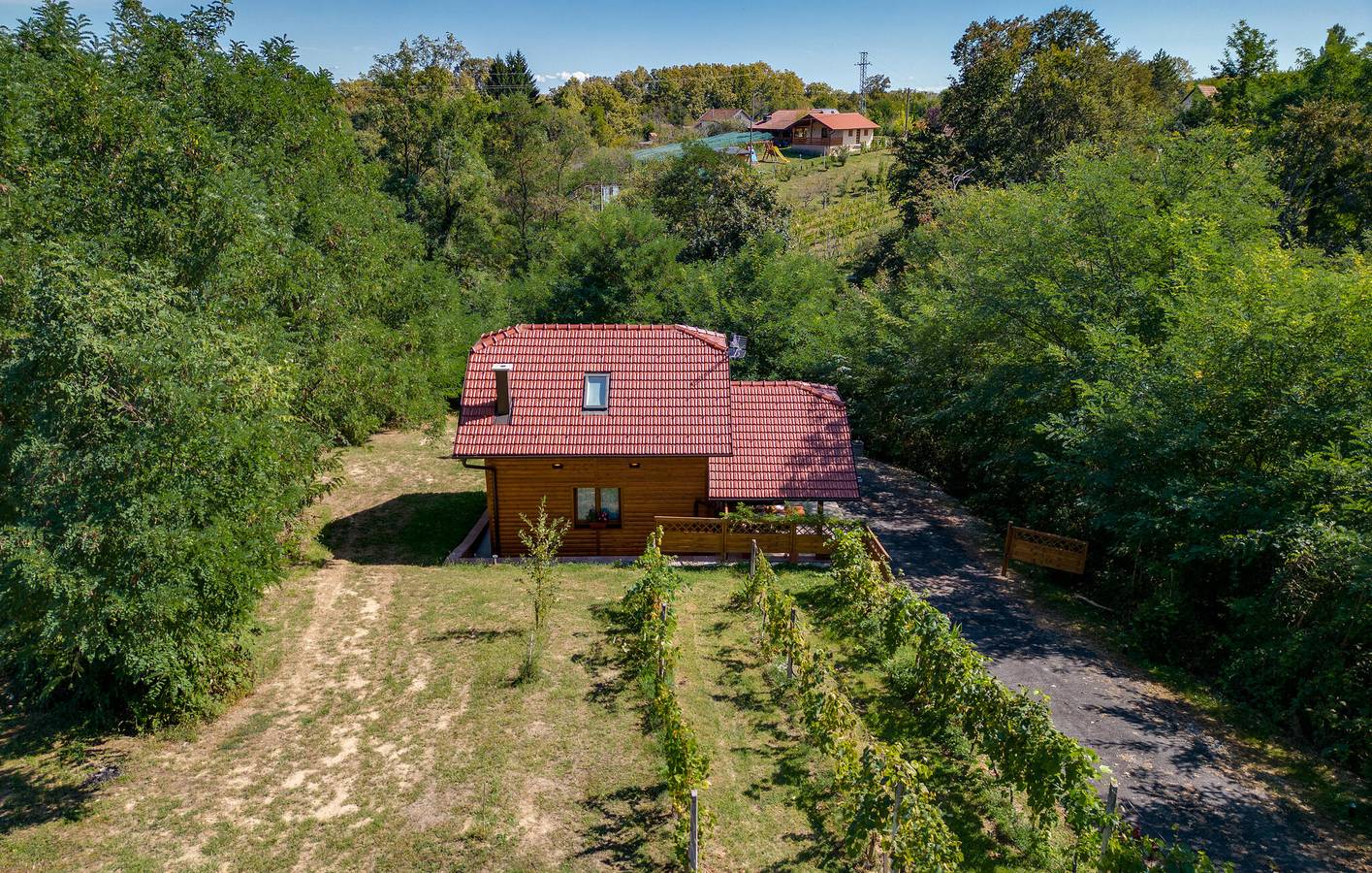 Casa de vacaciones para 3 personas con terraza in Región de Zagreb