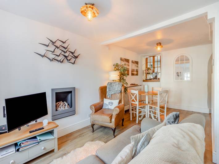 Log cabin for 4 people, with Garden in Devon