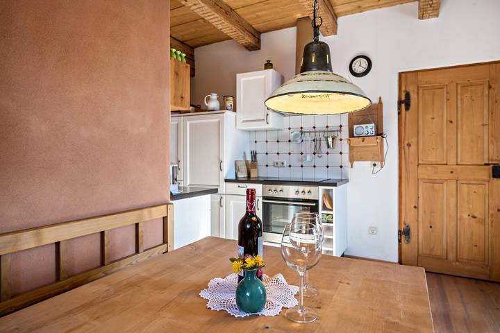 Appartement entier, Appartement confortable "Ferienwohnung Wachsbichl" avec vue sur les montagnes in Unterammergau, Alpes bavaroises