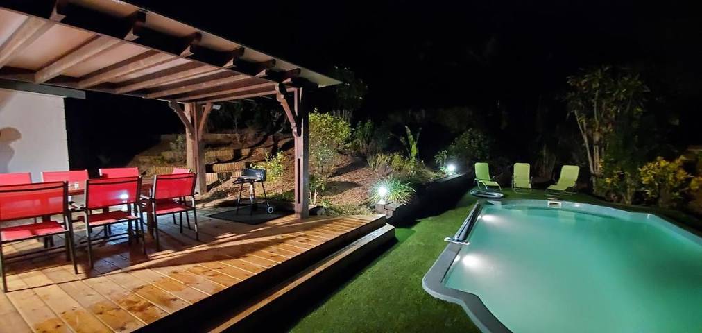Maison de vacances pour 10 personnes, avec piscine et jardin, animaux acceptés