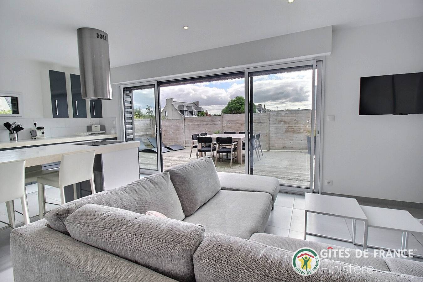 Gîte für 4 Personen mit Terrasse in Landéda, Brest und Umgebung