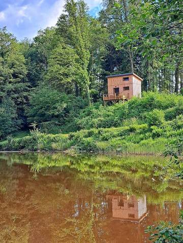 Gîte pour 2 personnes, avec vue sur le lac et terrasse dans Haute-Saône