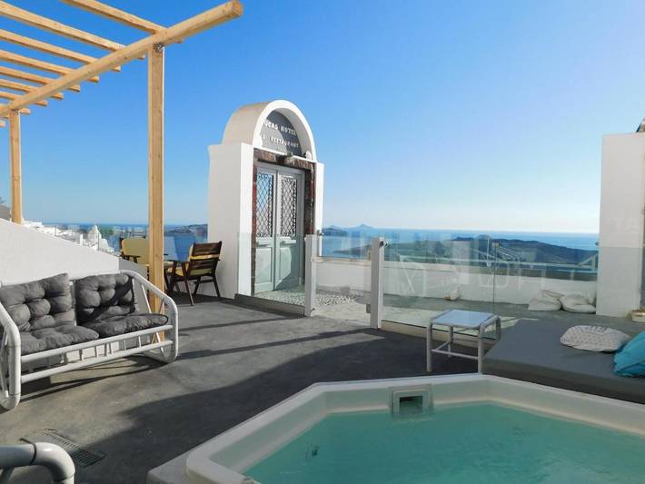 Chambre d’hôte pour 3 personnes, avec jacuzzi à Thera - 4