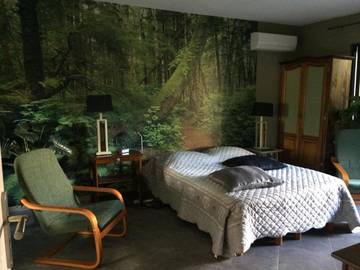 Chambre d’hôte pour 2 personnes, avec jardin ainsi que jacuzzi et piscine à Montagnac