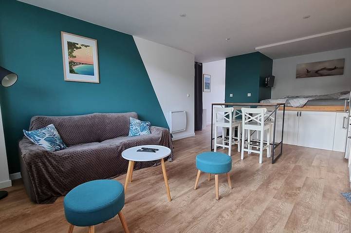 Appartement de vacances pour 4 personnes, avec Jardin