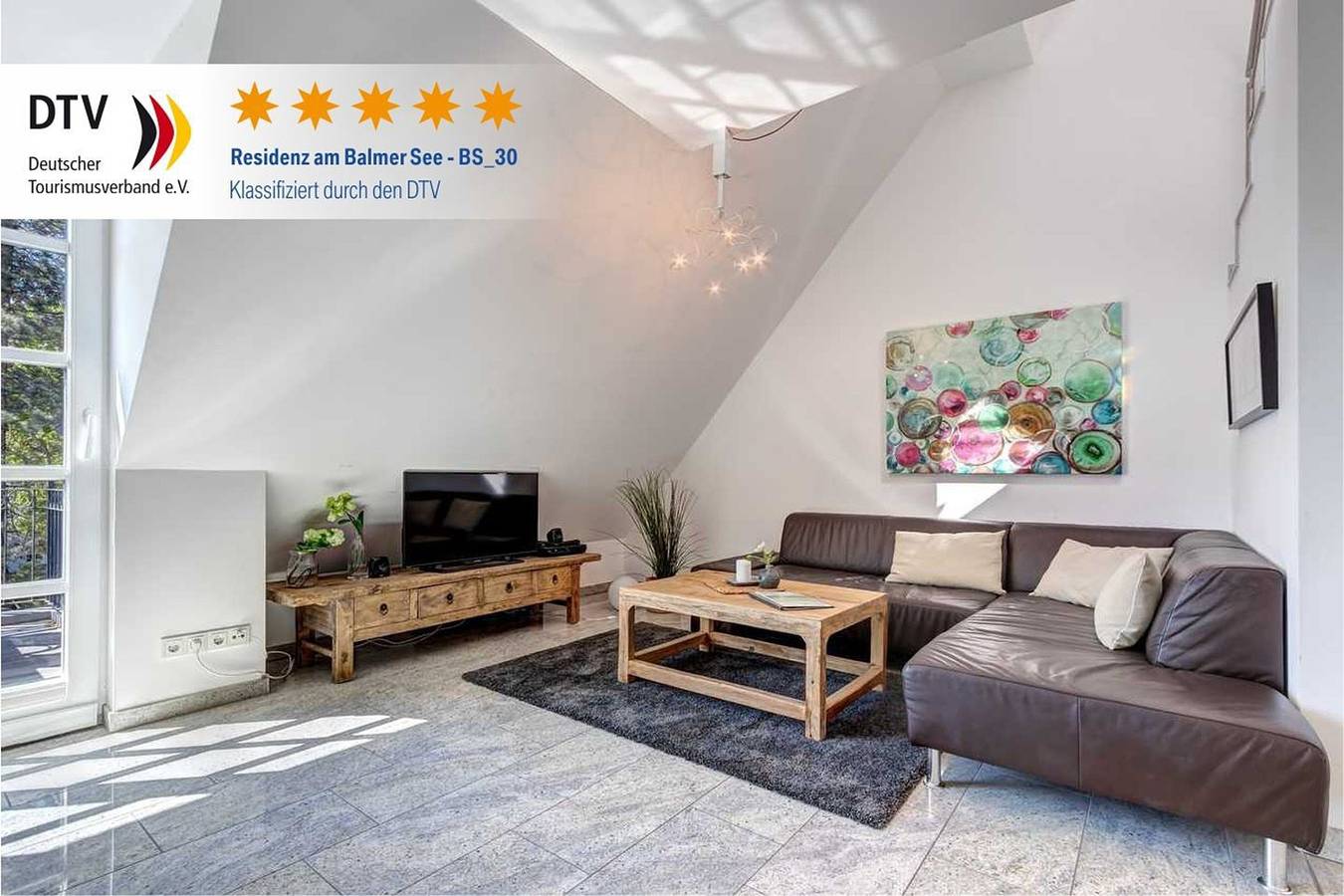 Ganze Wohnung, Herzlich Willkommen in der Residenz am Balmer See Whg. Bs30 in Balm auf Usedom. in Balm, Benz