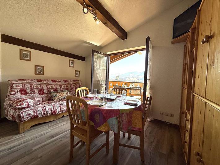 Gîte pour 6 personnes, avec terrasse à Praz-sur-Arly - 4