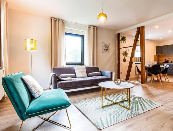 Ferienwohnung für 4 Personen, mit Ausblick und Sauna - 1