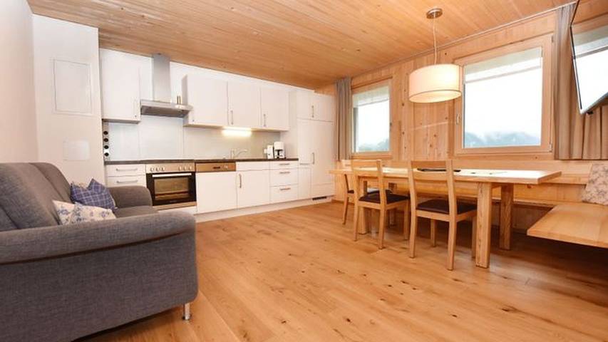 Ferienwohnung für 4 Personen, mit Terrasse und Garten, kinderfreundlich in Bezau