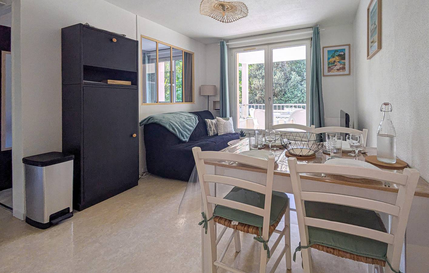 Appartement de vacances entier, Appartement confortable d'une chambre avec cuisine et place de parking, à 600 m de la plage in Saint-Palais-sur-Mer, Côte de Beauté