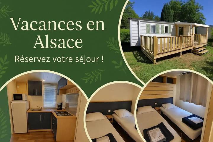 Location de vacances pour 6 personnes, avec terrasse ainsi que bassin pour enfant et piscine, animaux acceptés à Boofzheim - 2
