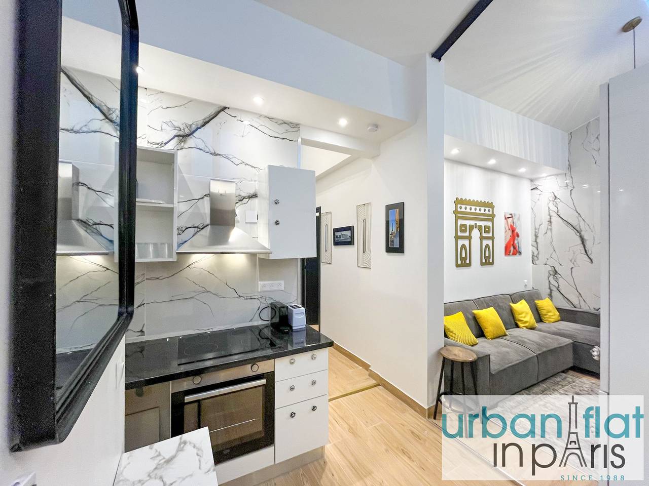 Ganze Wohnung, Loft Gaîte-Montparnasse in 14e Arrondissement, Paris